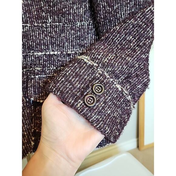 Lafayette 148 New York Alpaca Jacket Blazer Women's 10 - Picture 5 of 13